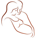 pregnant-woman-illustration-husband-39488392
